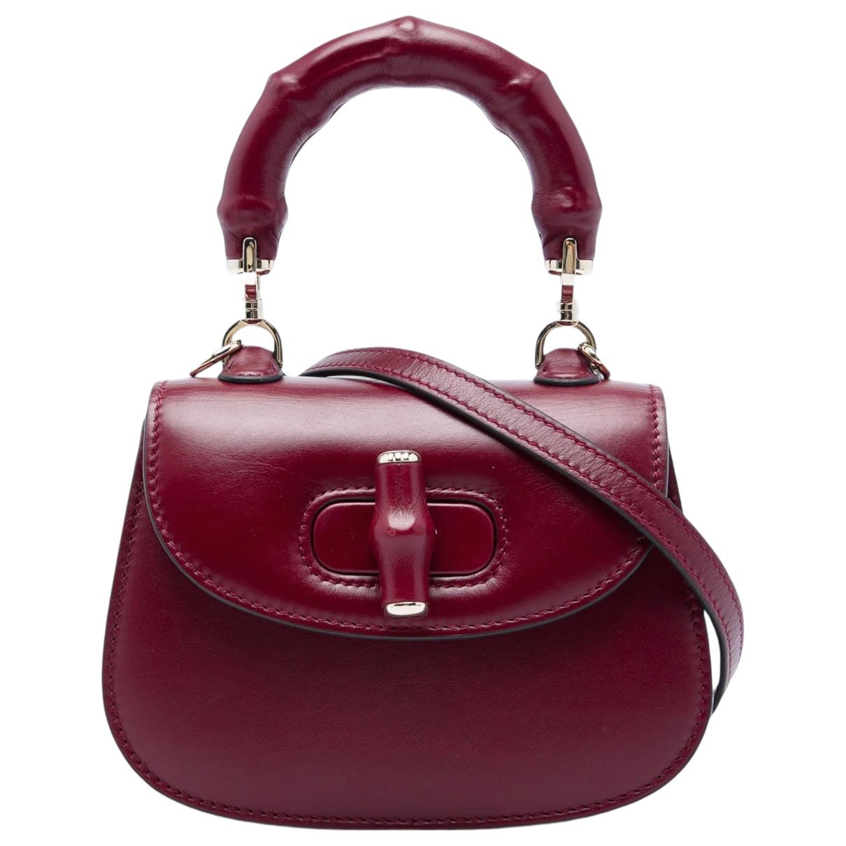 Bamboo leather satchel