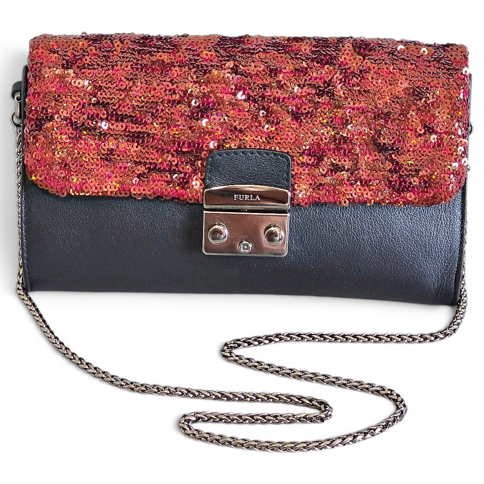 Metropolis leather crossbody bag