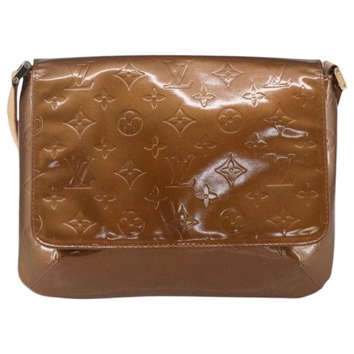 Thompson patent leather handbag