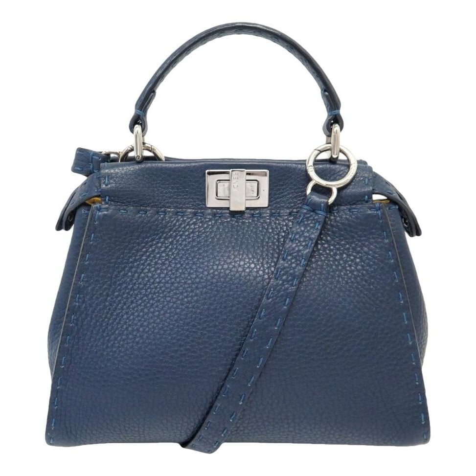 Peekaboo leather crossbody bag