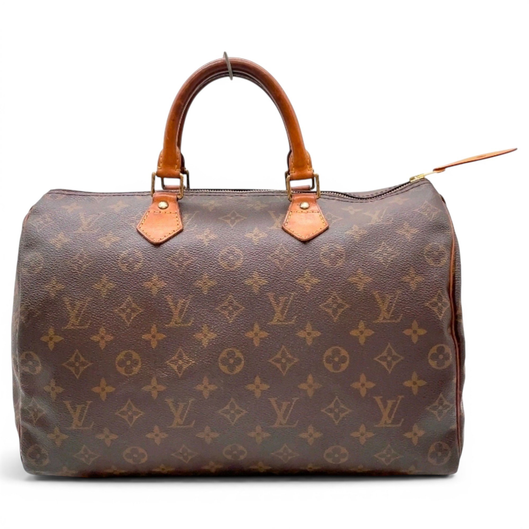 Speedy leather handbag