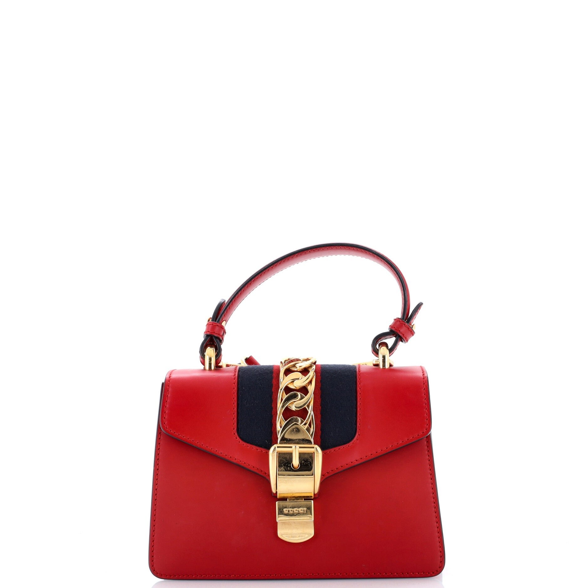 Sylvie Top Handle Bag Leather Mini