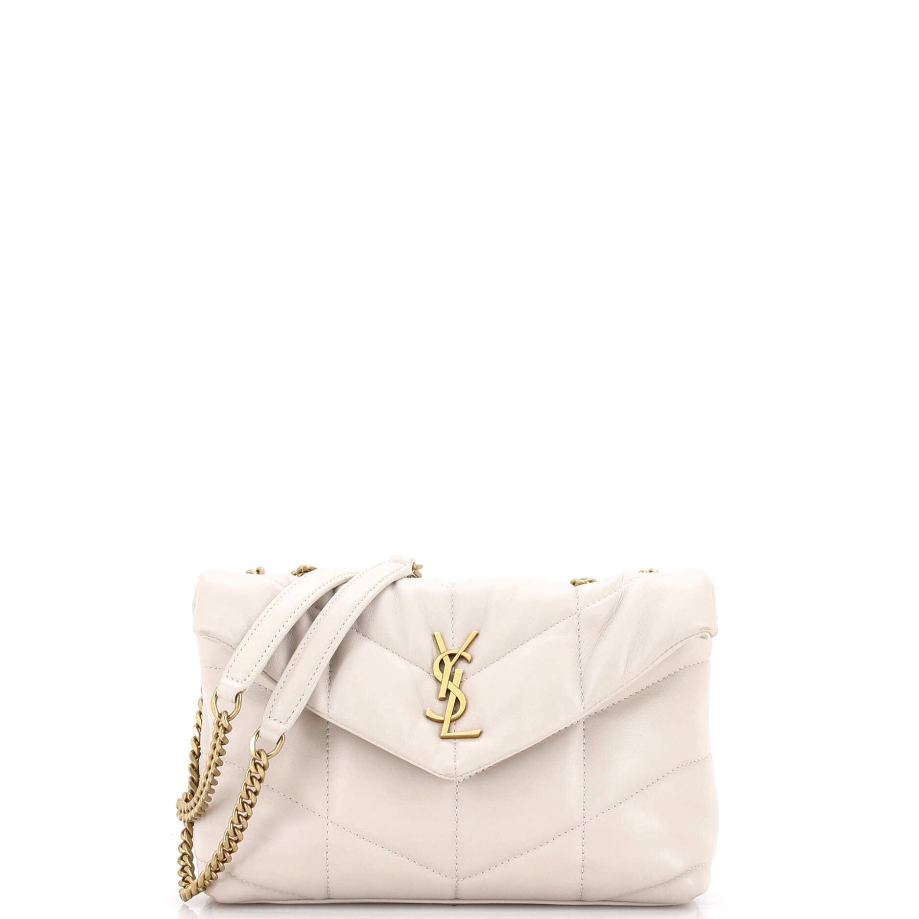 Loulou Puffer Shoulder Bag Quilted Leather Mini