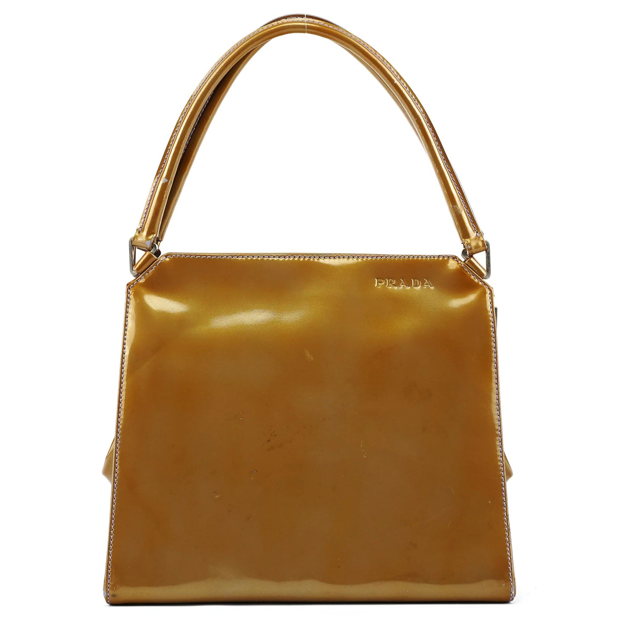 Re-Edition 1995 patent leather handbag