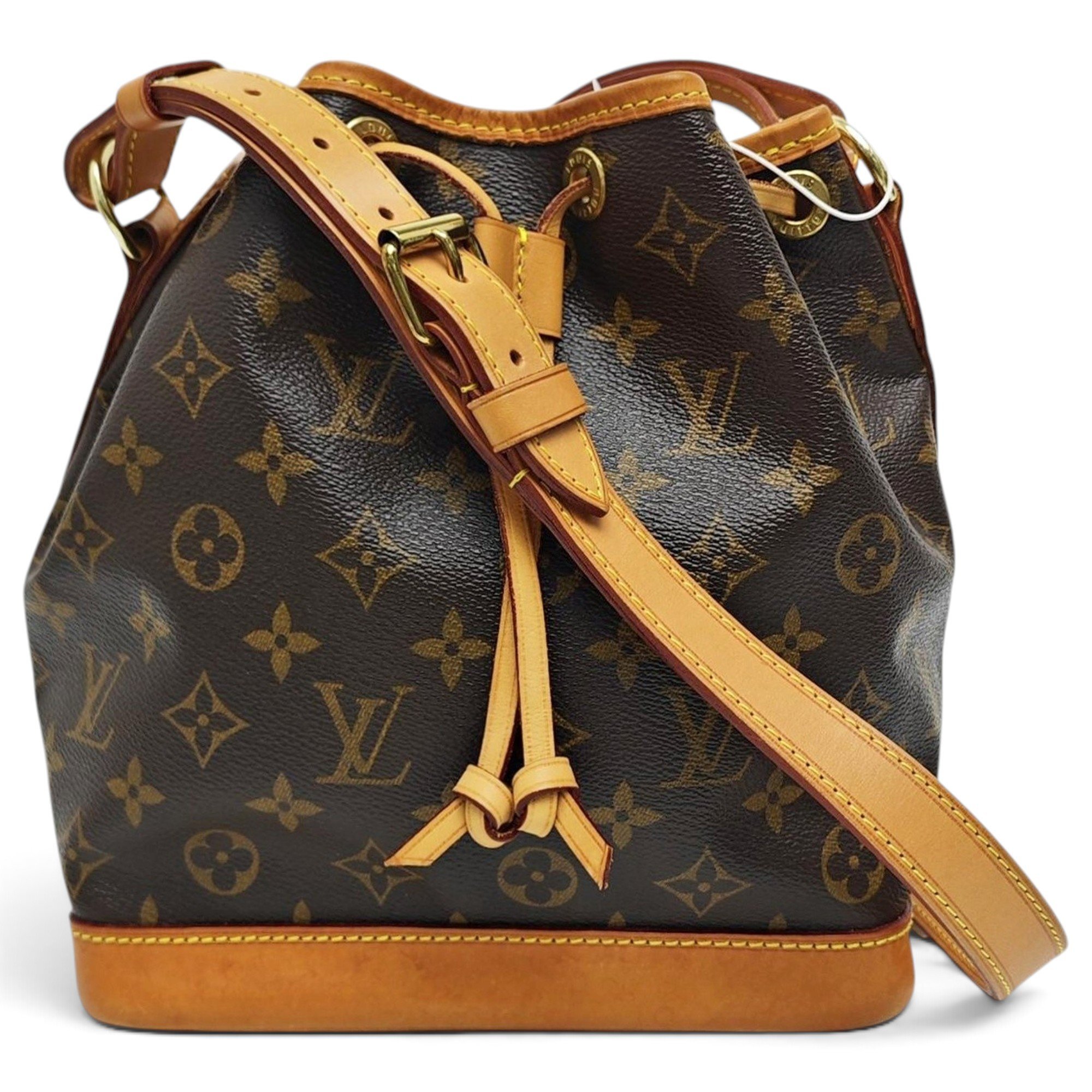 Nano Noé leather handbag