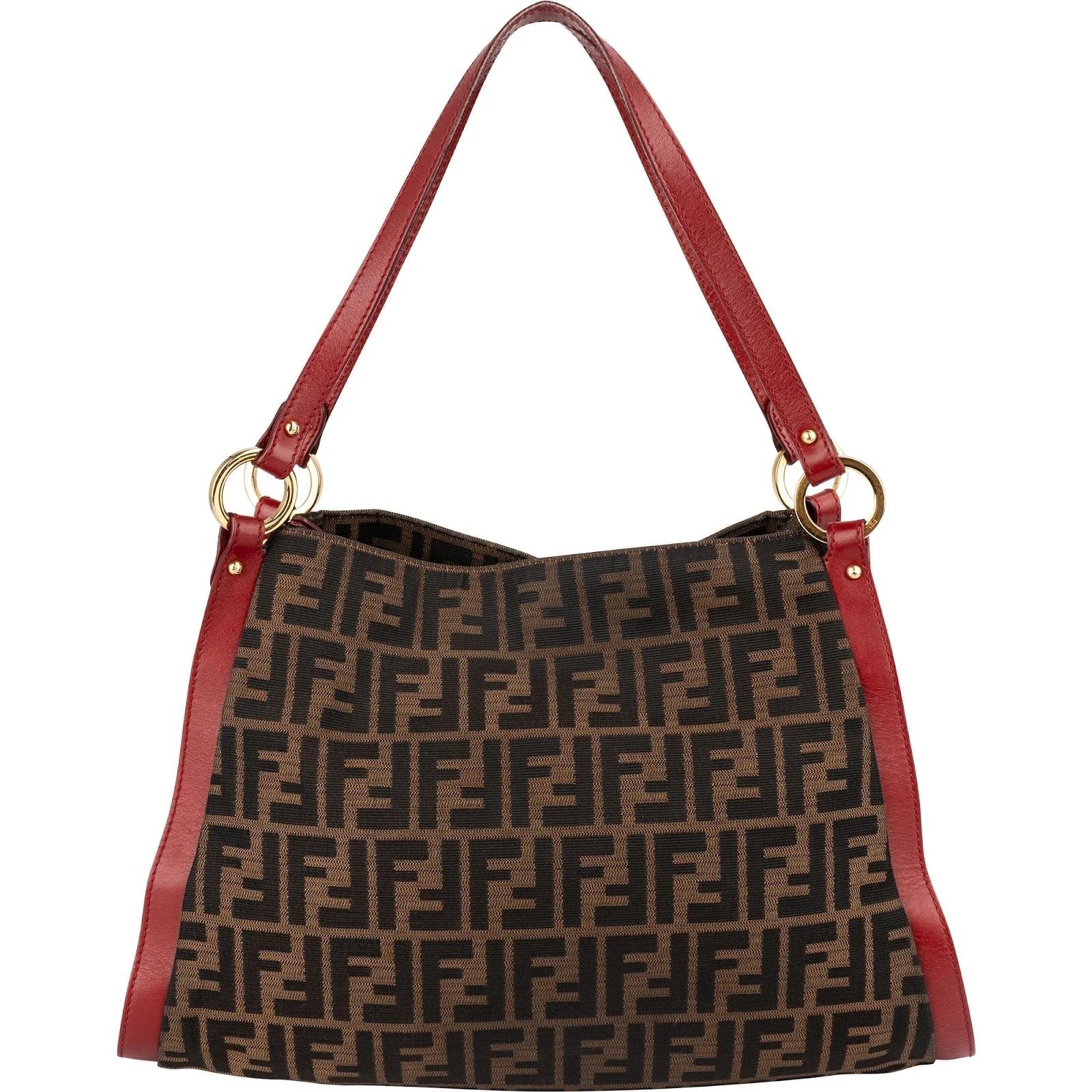 FF leather handbag