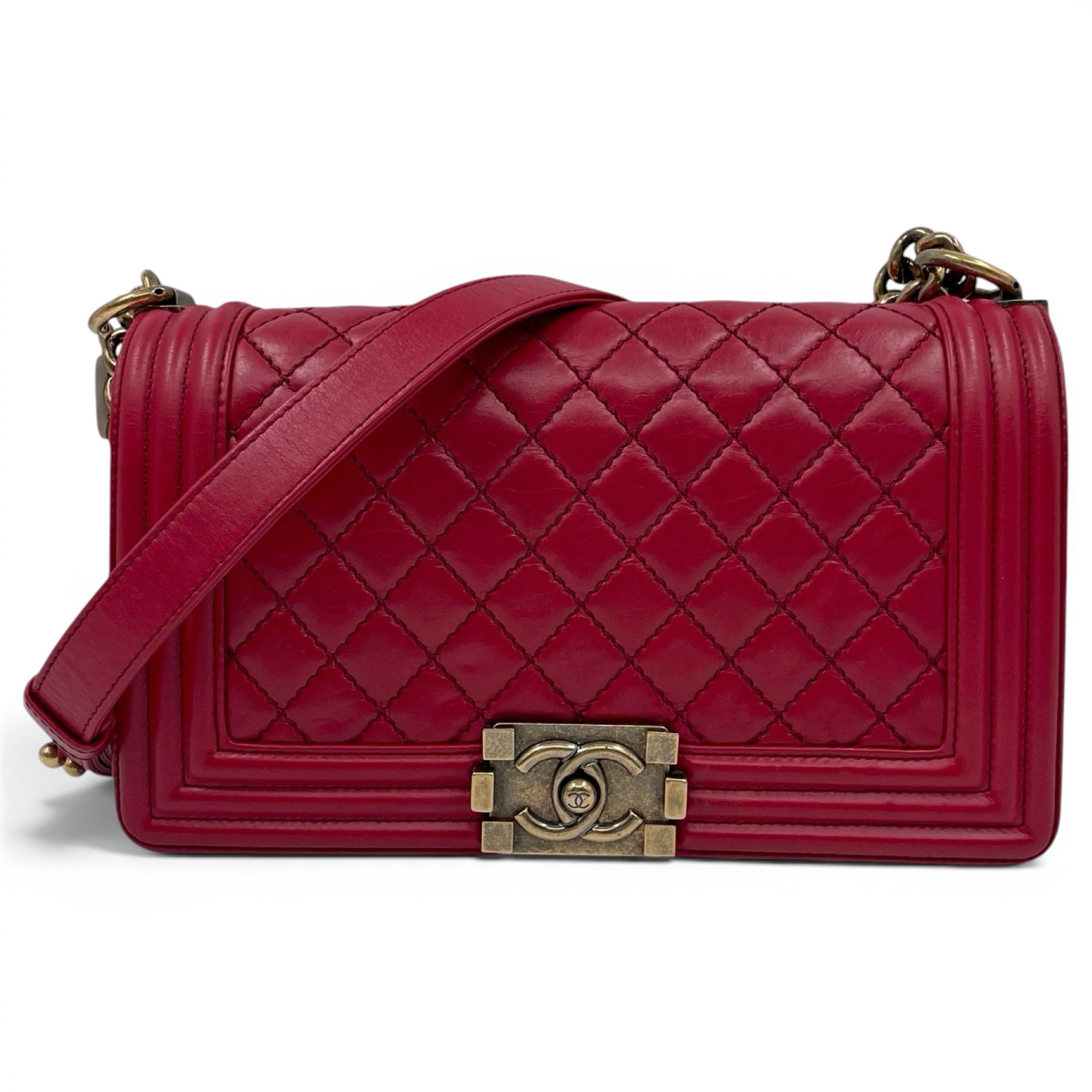 Boy leather handbag