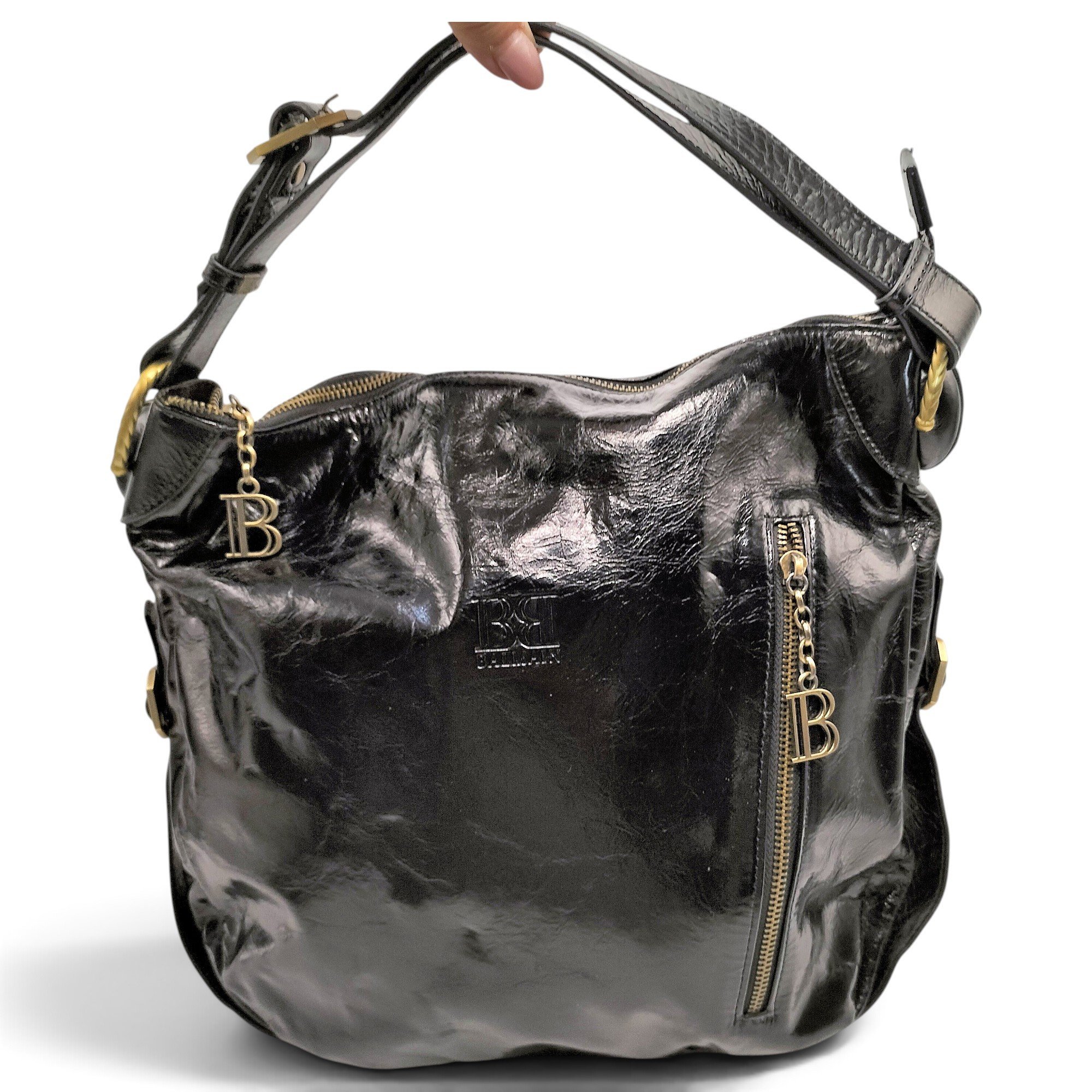 Leather handbag