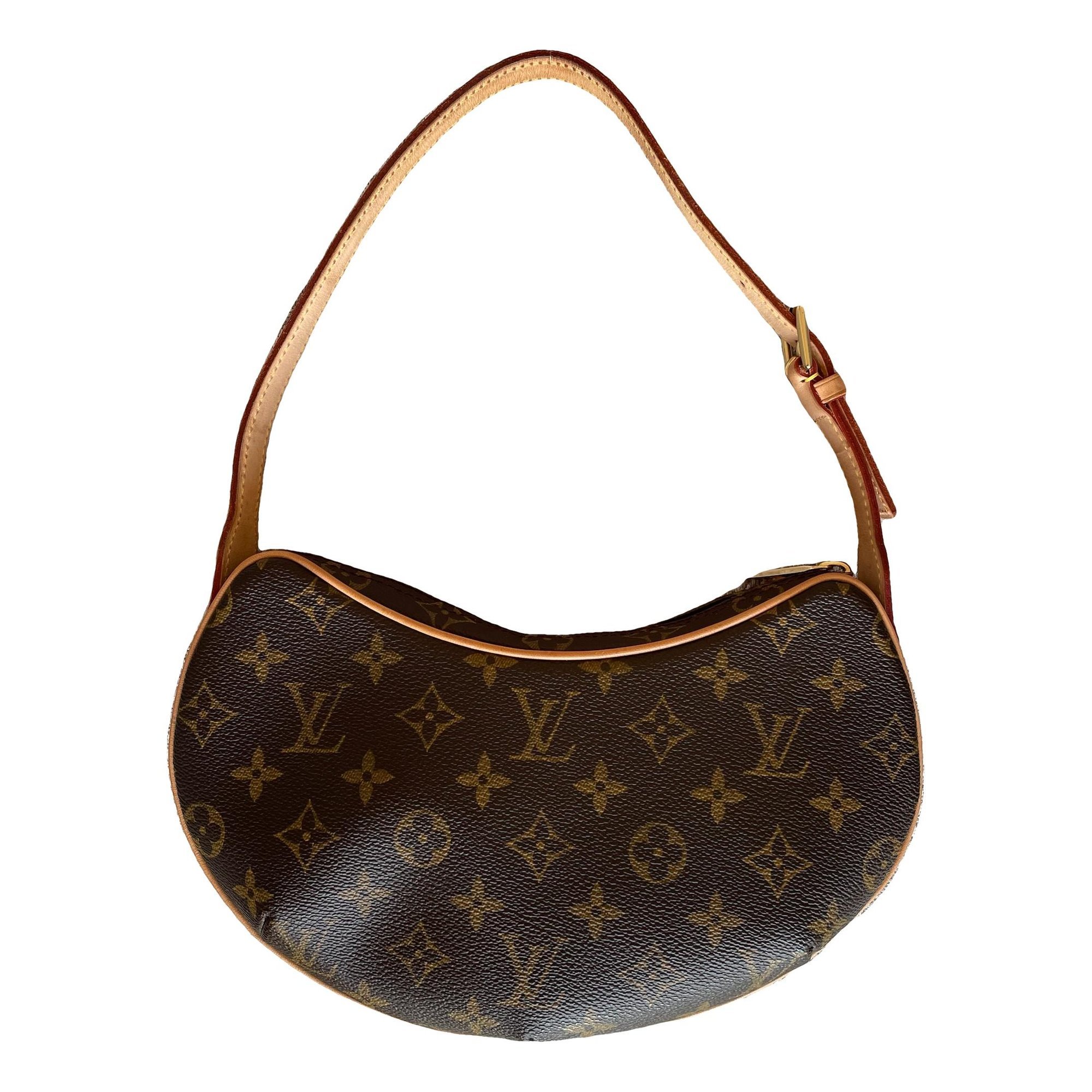 Croissant cloth handbag
