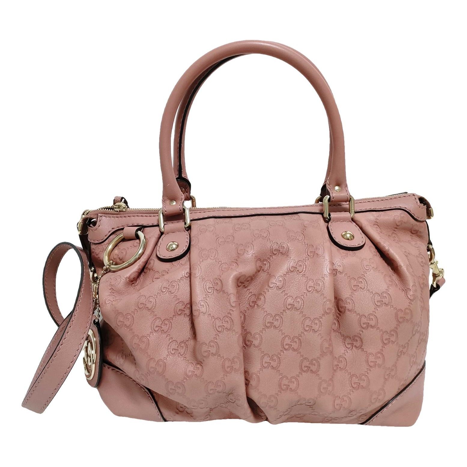 Leather handbag