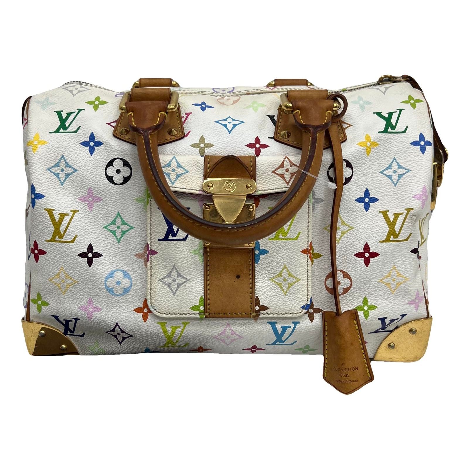 Speedy leather handbag