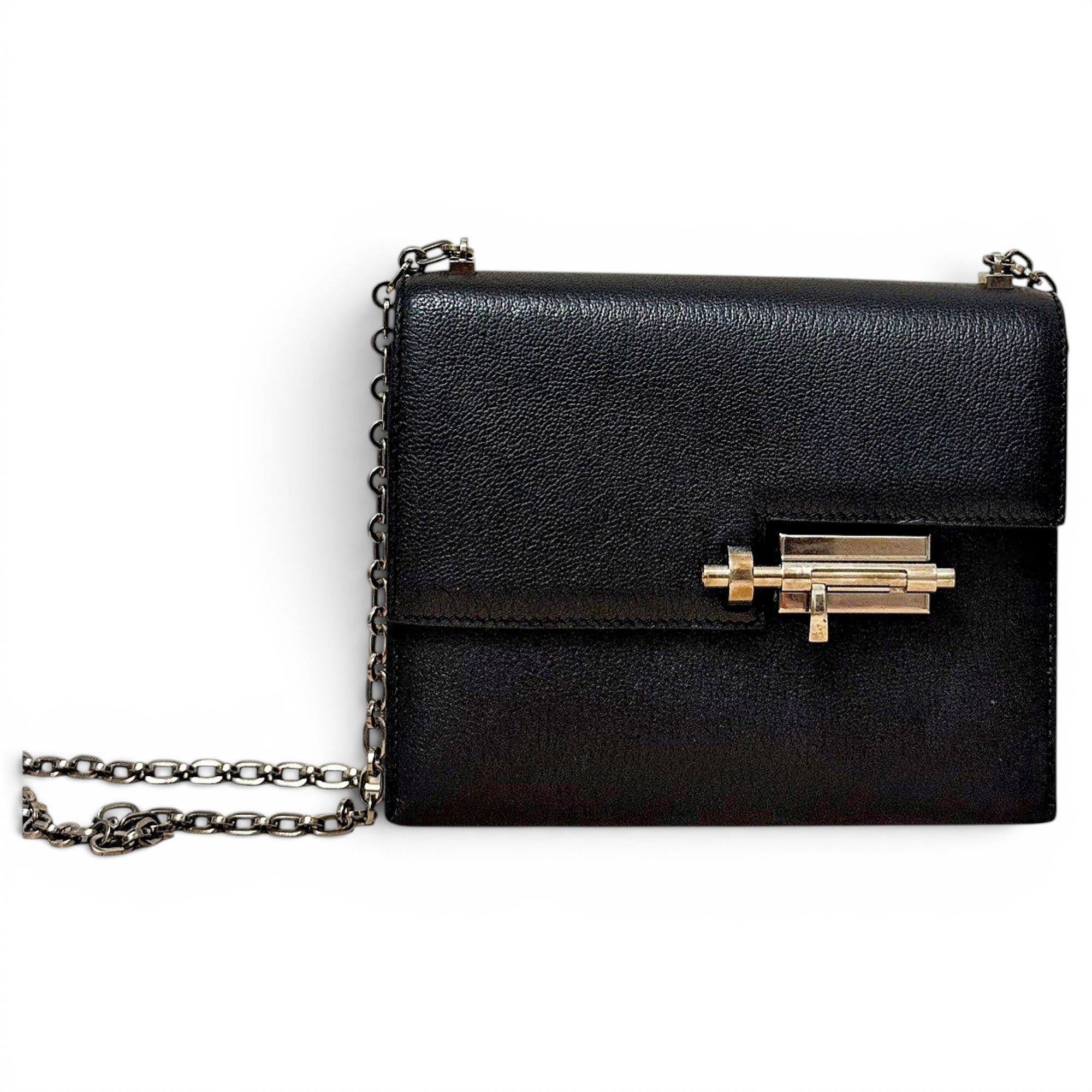 Verrou Mini leather handbag