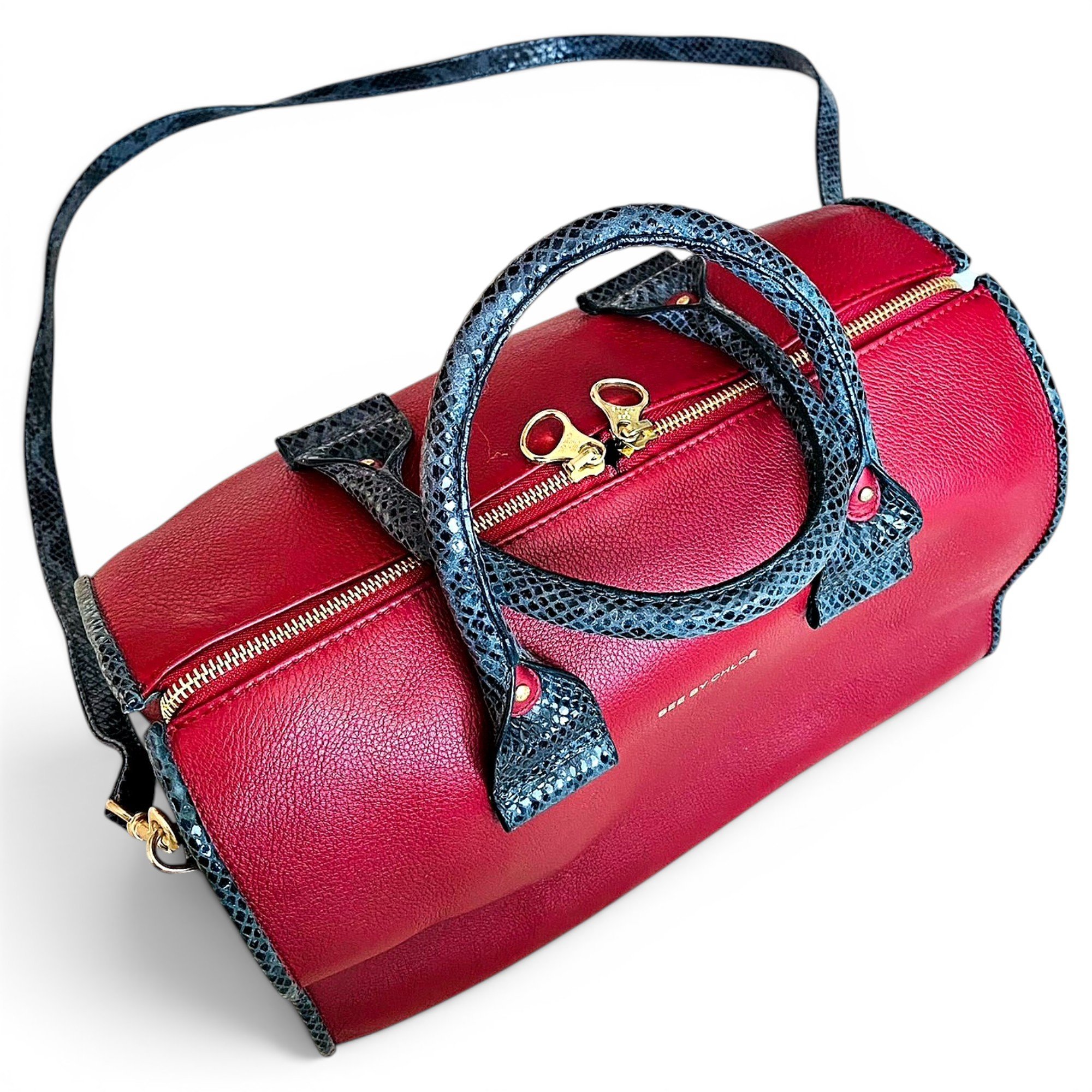 Leather crossbody bag
