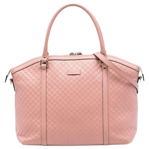 Dôme leather satchel
