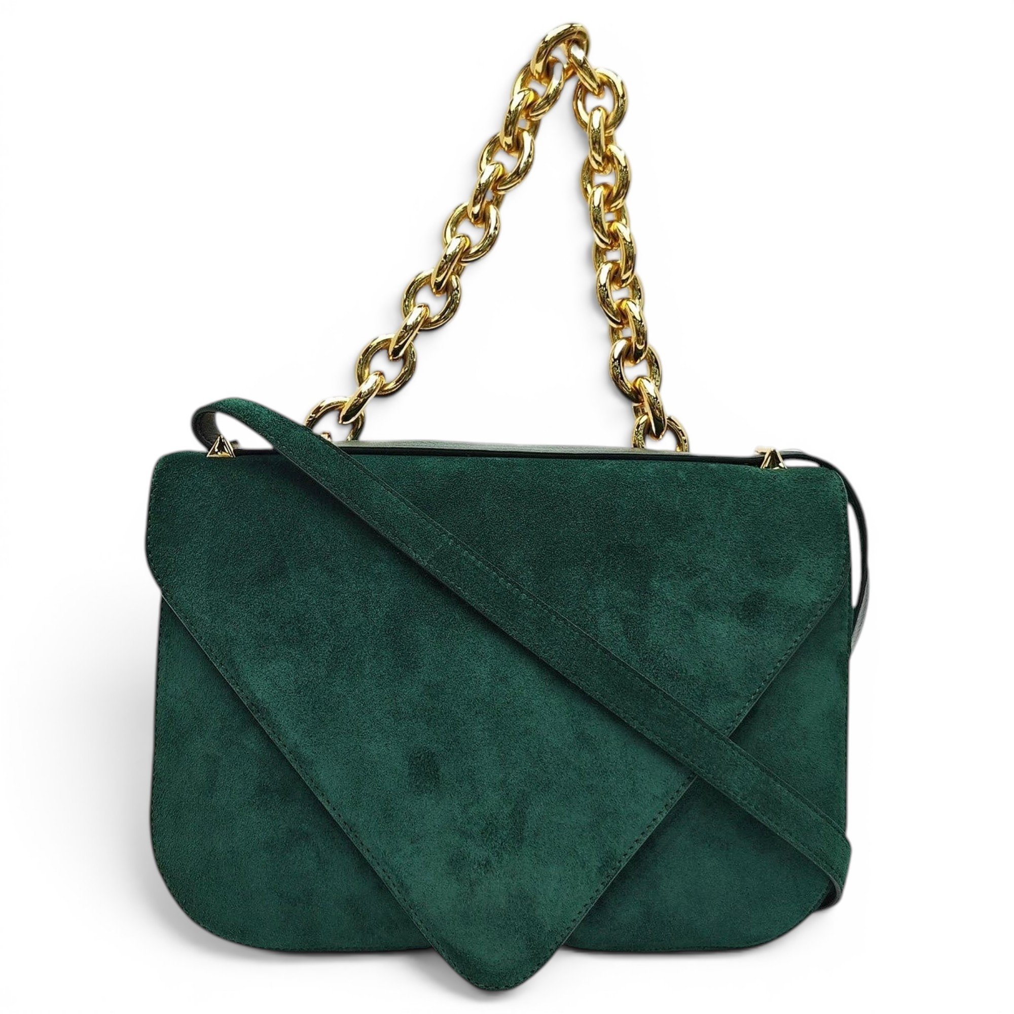Mount leather handbag