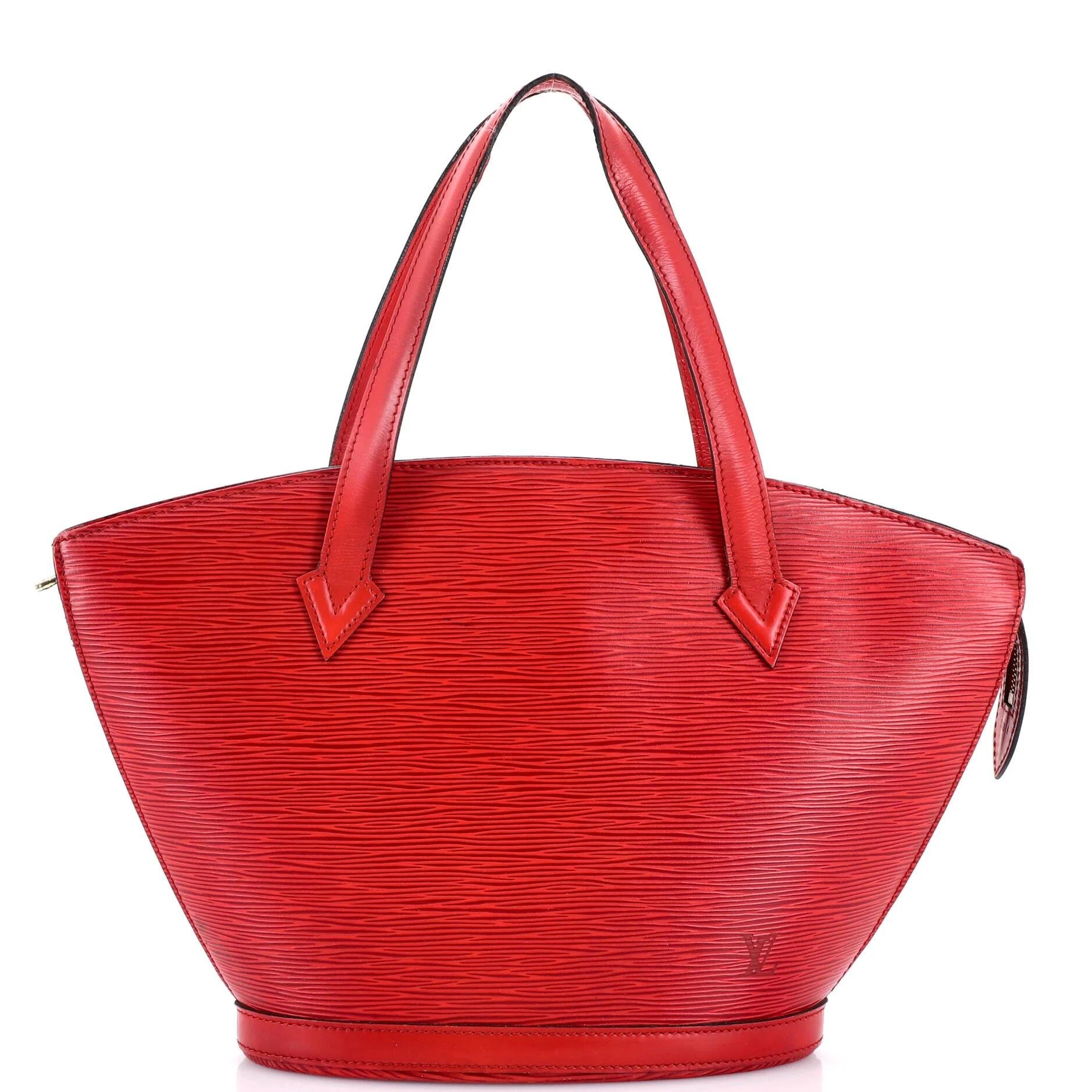 Leather tote