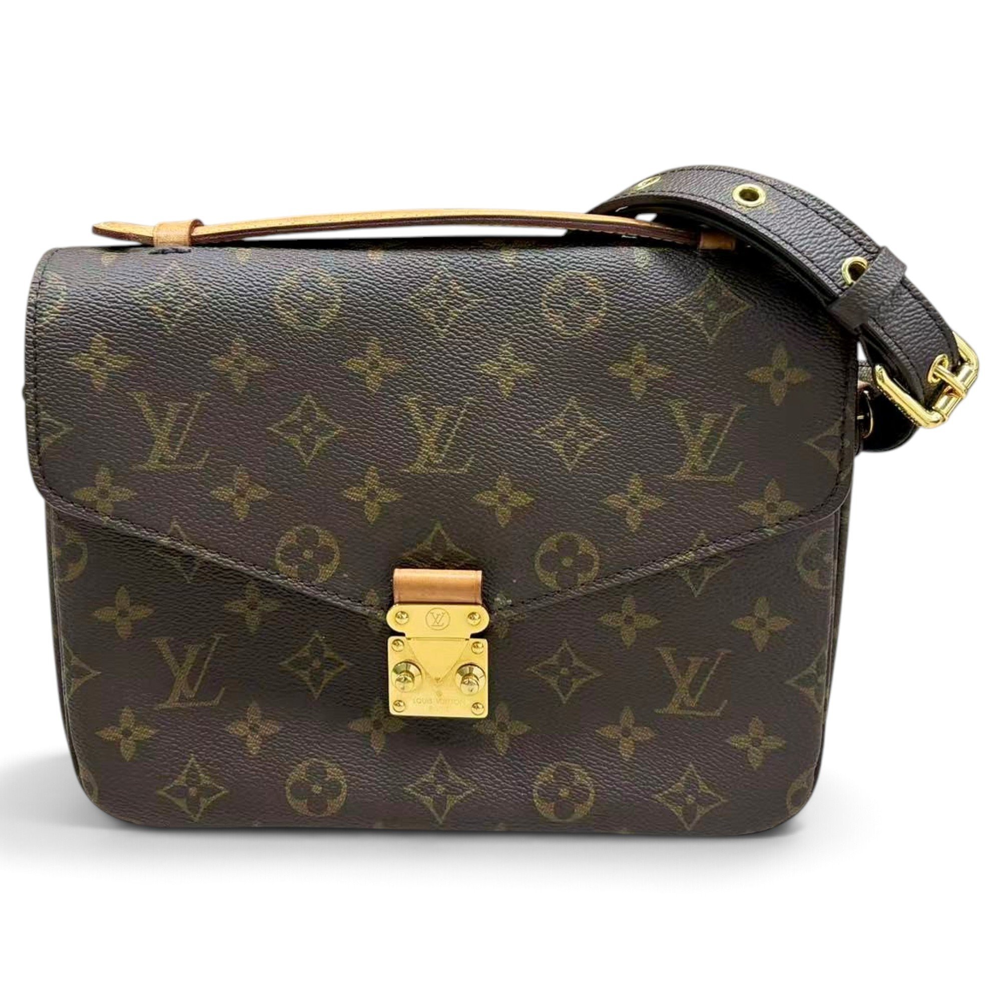 Metis leather handbag