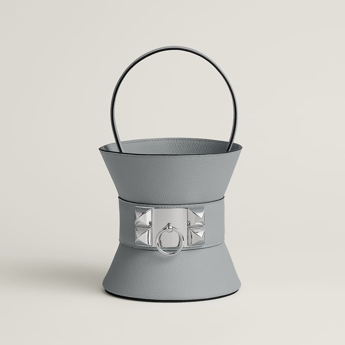 Gris Pantin Mini Medor Bag
