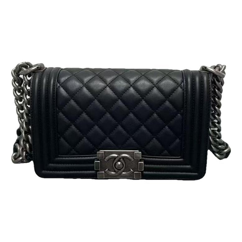 Boy leather handbag