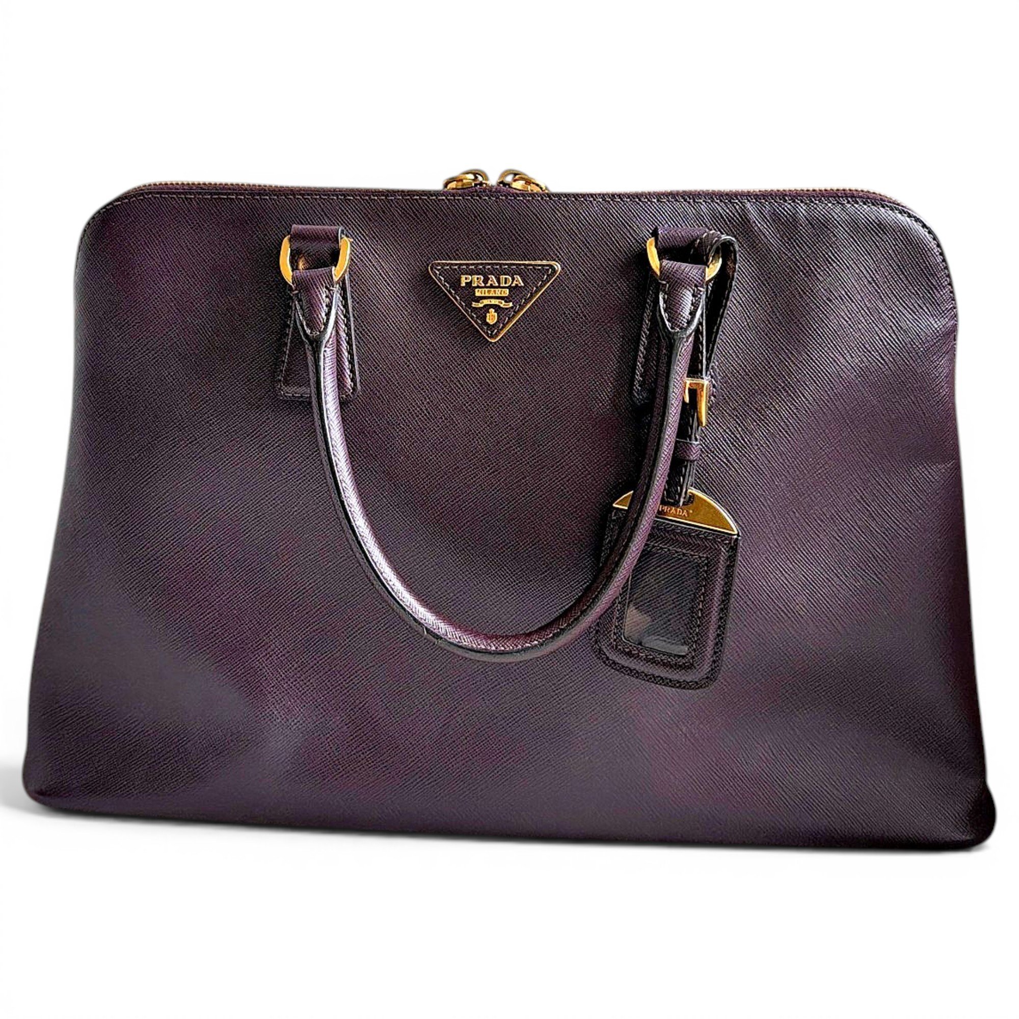 Galleria leather handbag