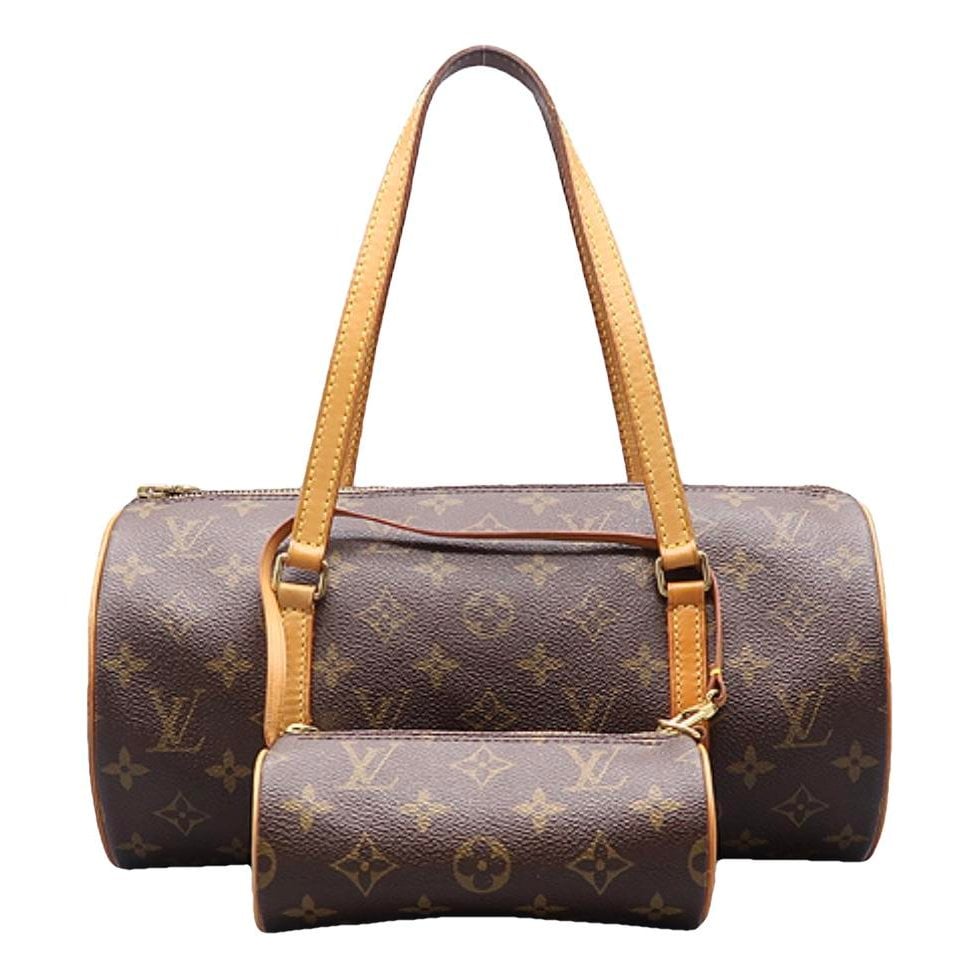 Papillon leather handbag
