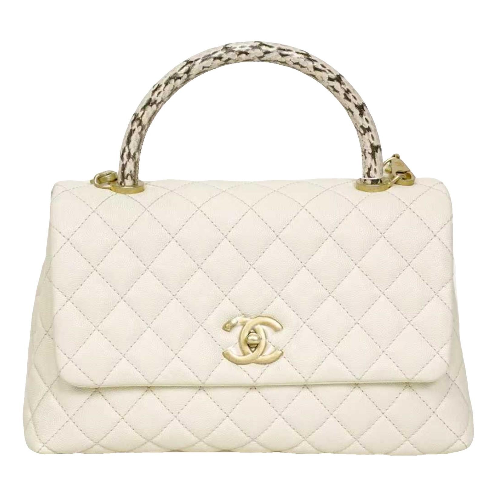 Coco Handle leather handbag