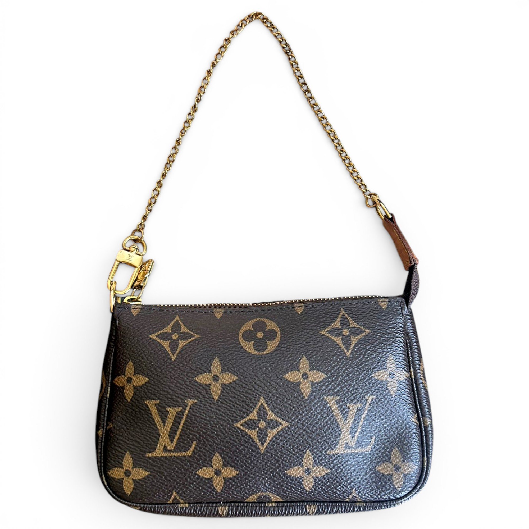 Pochette Accessoire leather handbag