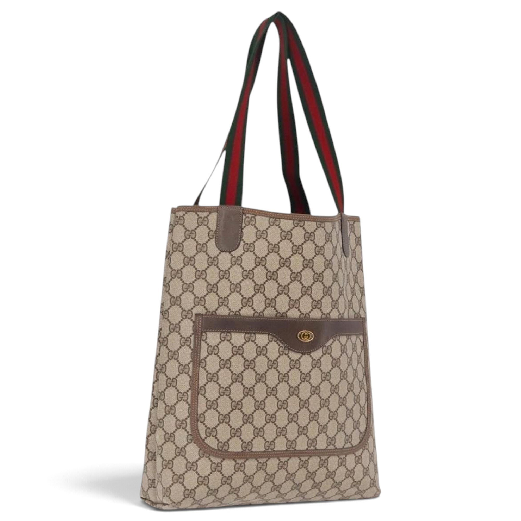 Leather tote