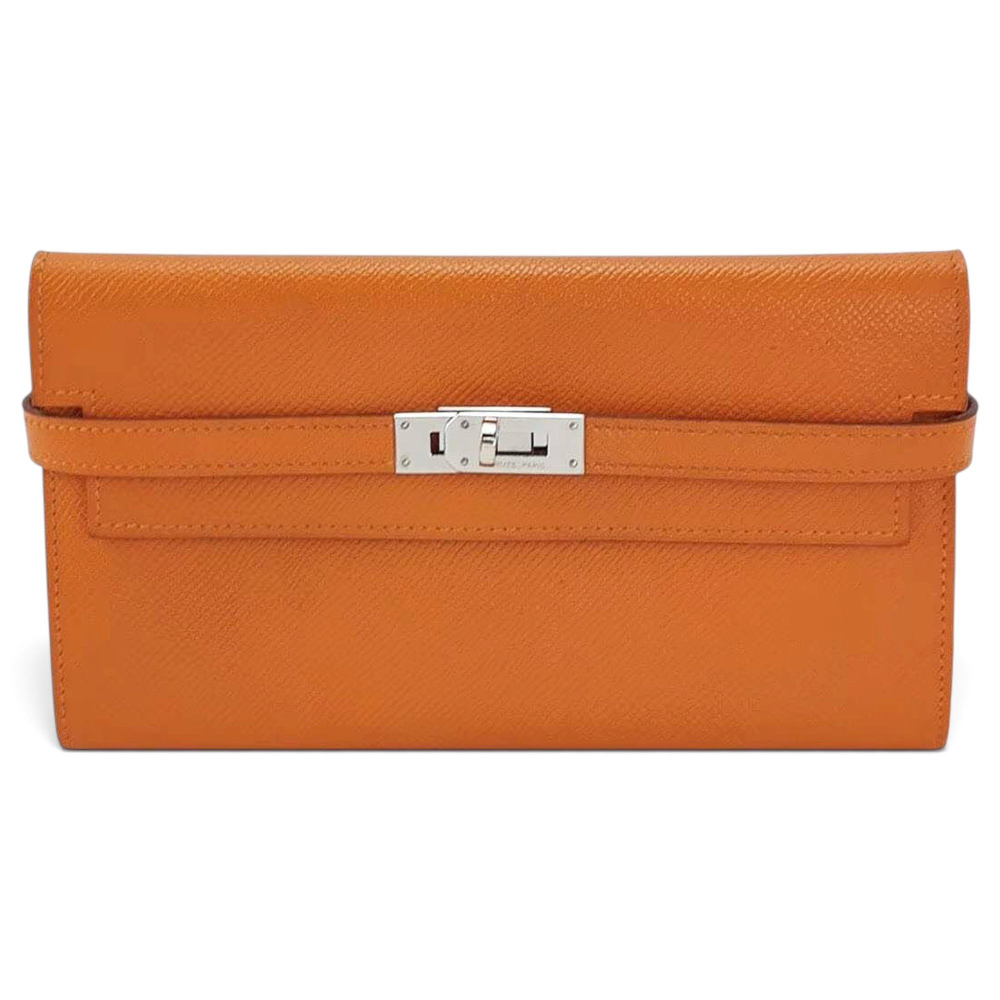 Kelly to go leather clutch bag
