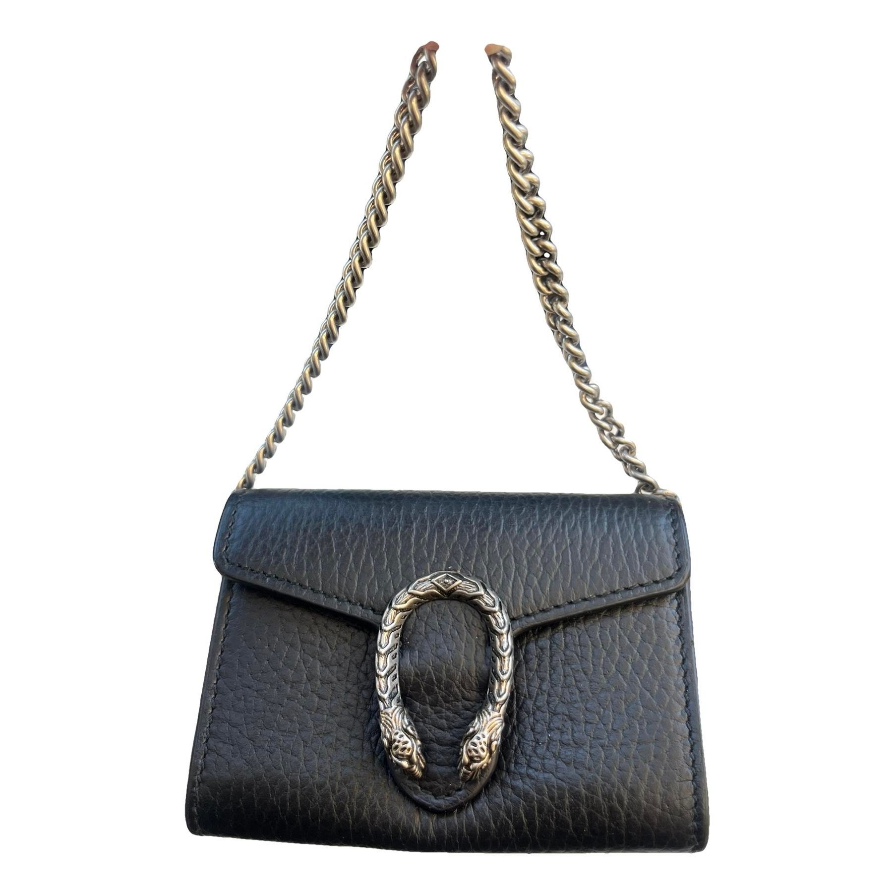Dionysus vegan leather clutch bag