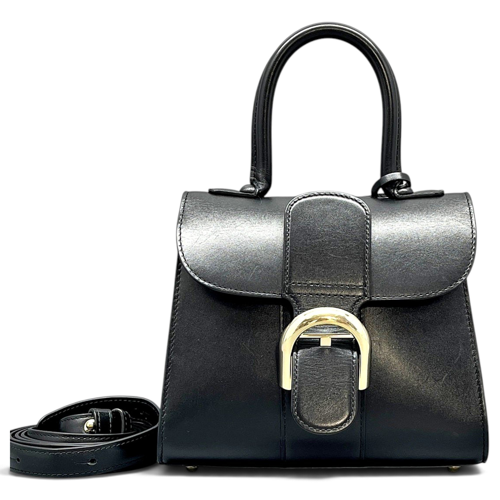 Brillant leather handbag