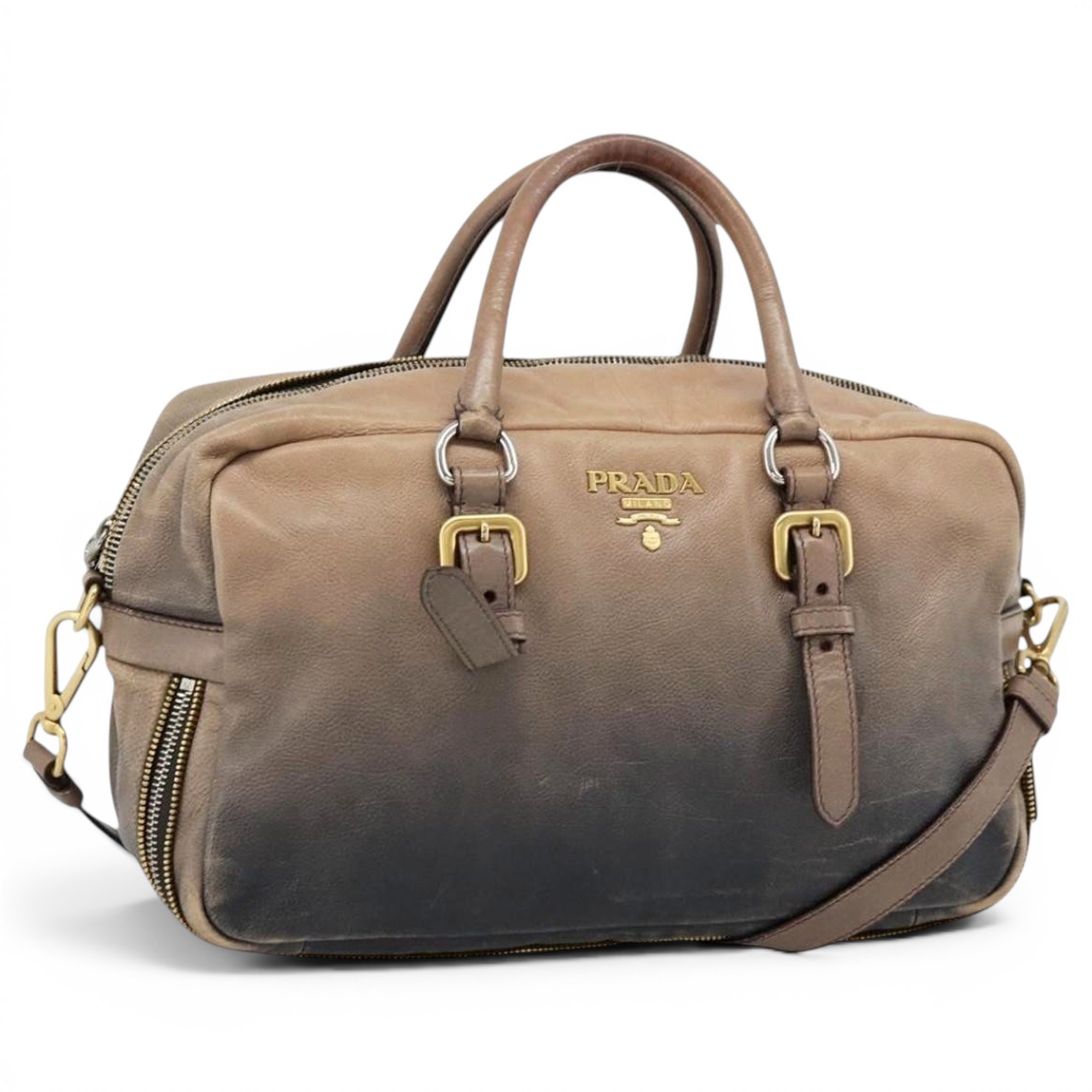 Leather handbag
