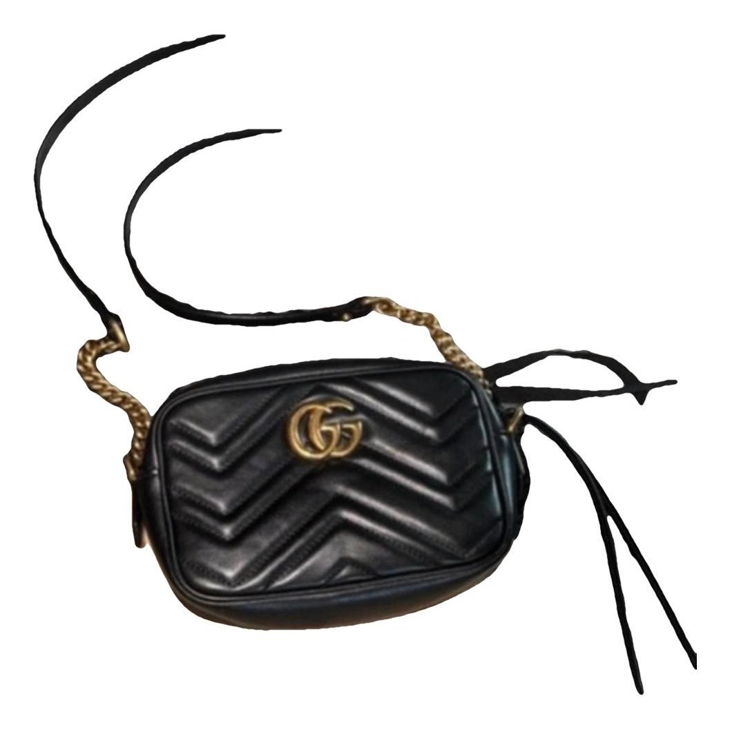 Marmont leather clutch bag