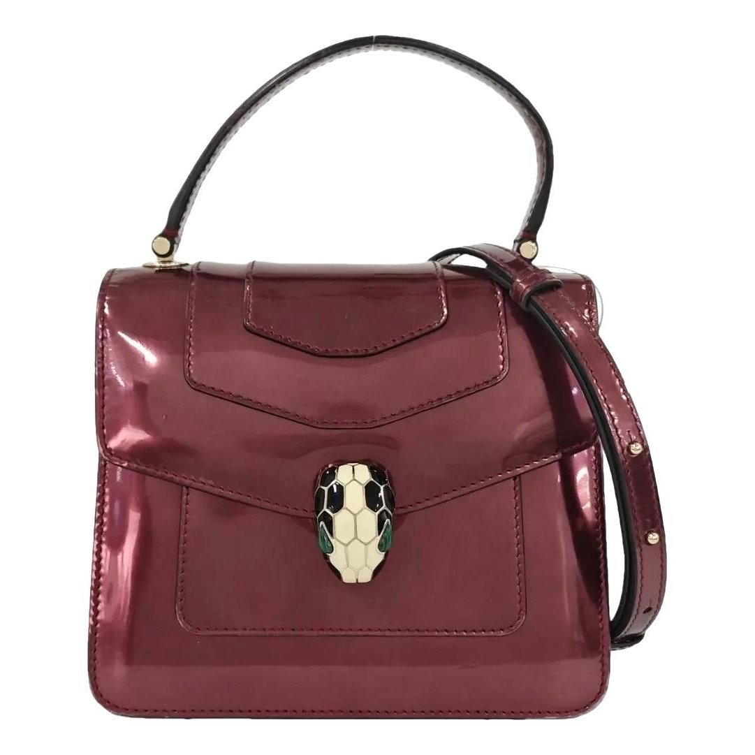 Serpenti leather crossbody bag