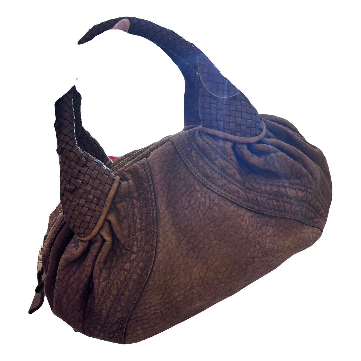 Spy leather handbag