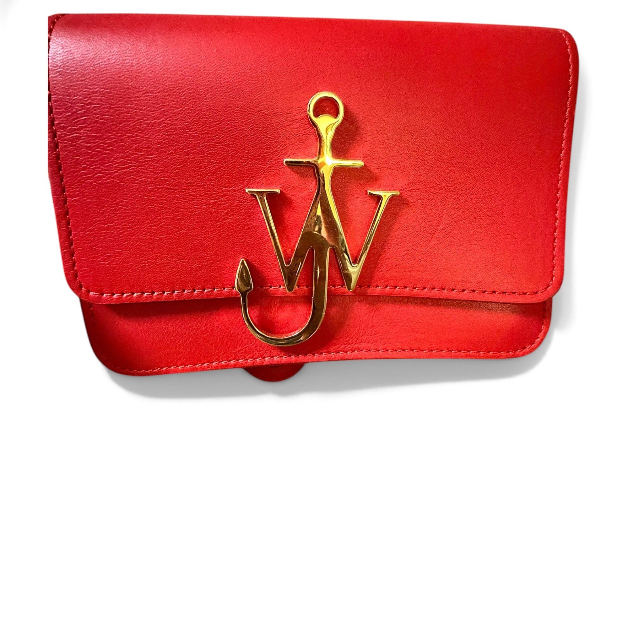 JW Anderson Anchor leather crossbody bag
