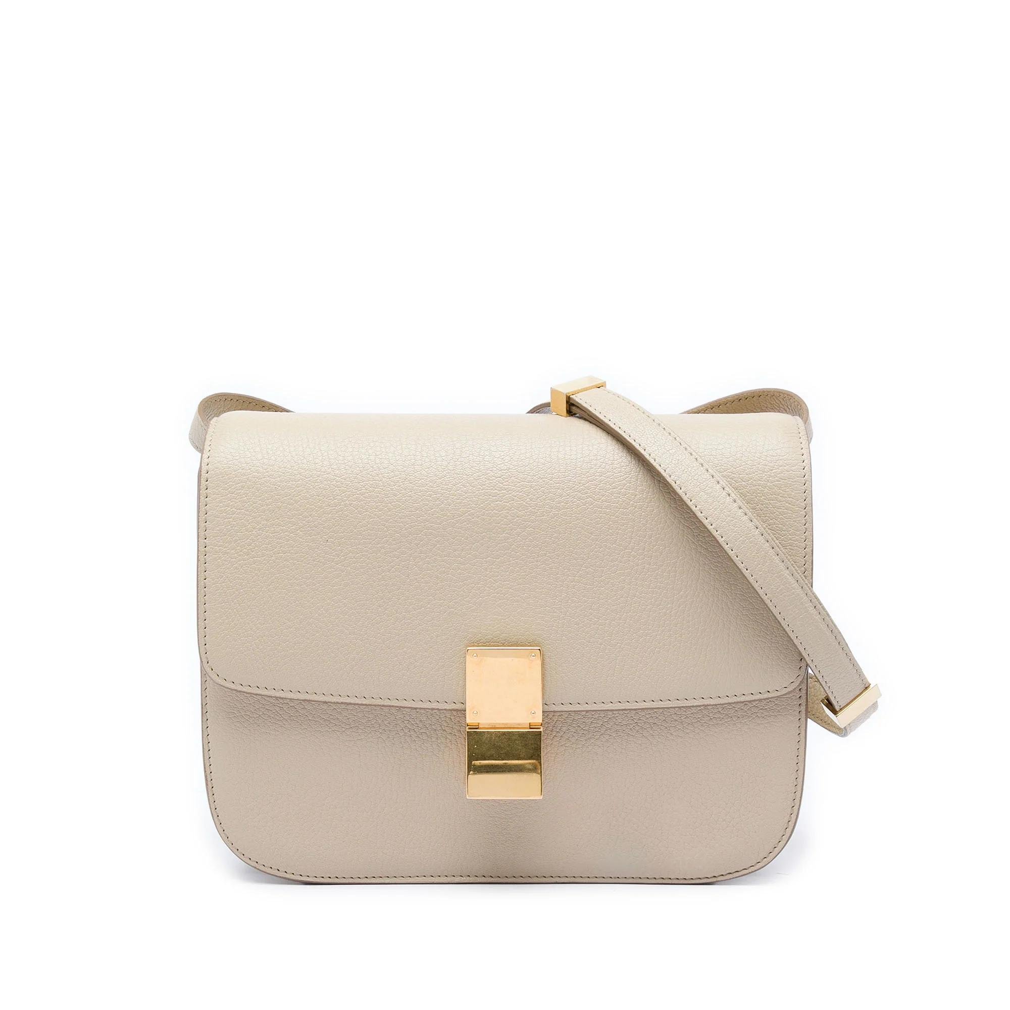 Classic leather handbag