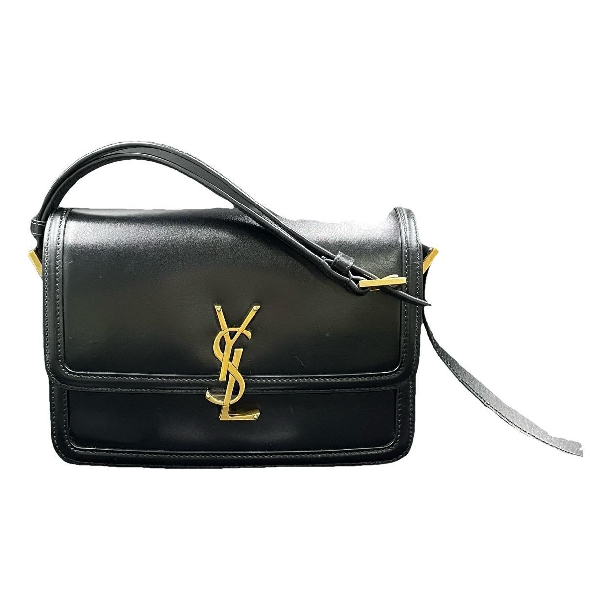 Solférino leather handbag