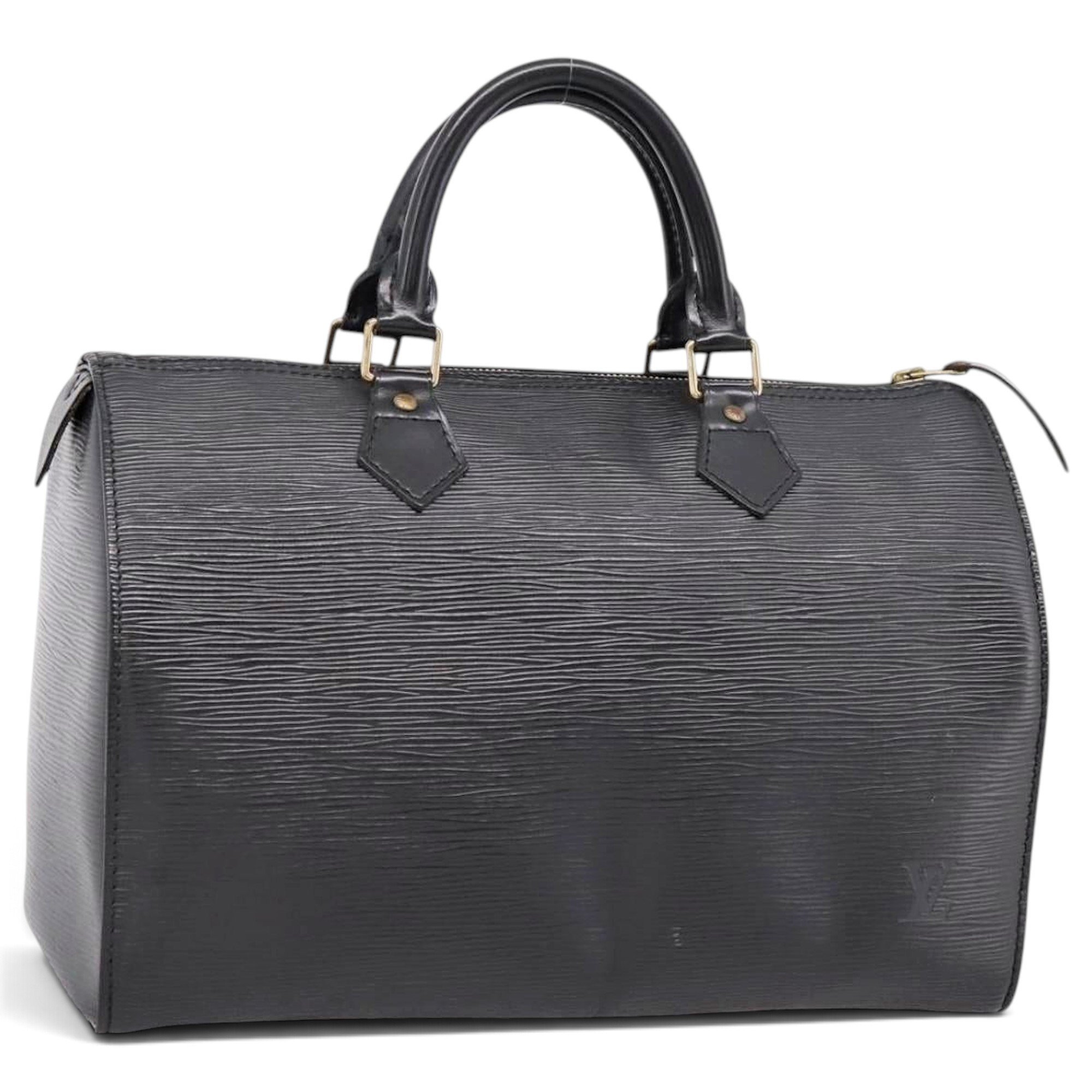 Speedy leather bowling bag