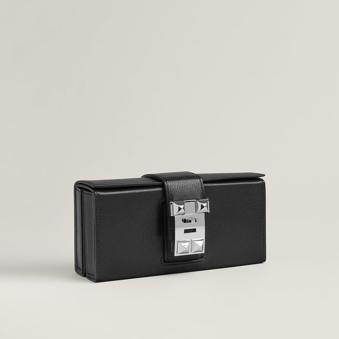 Noir Neo Medor Clutch