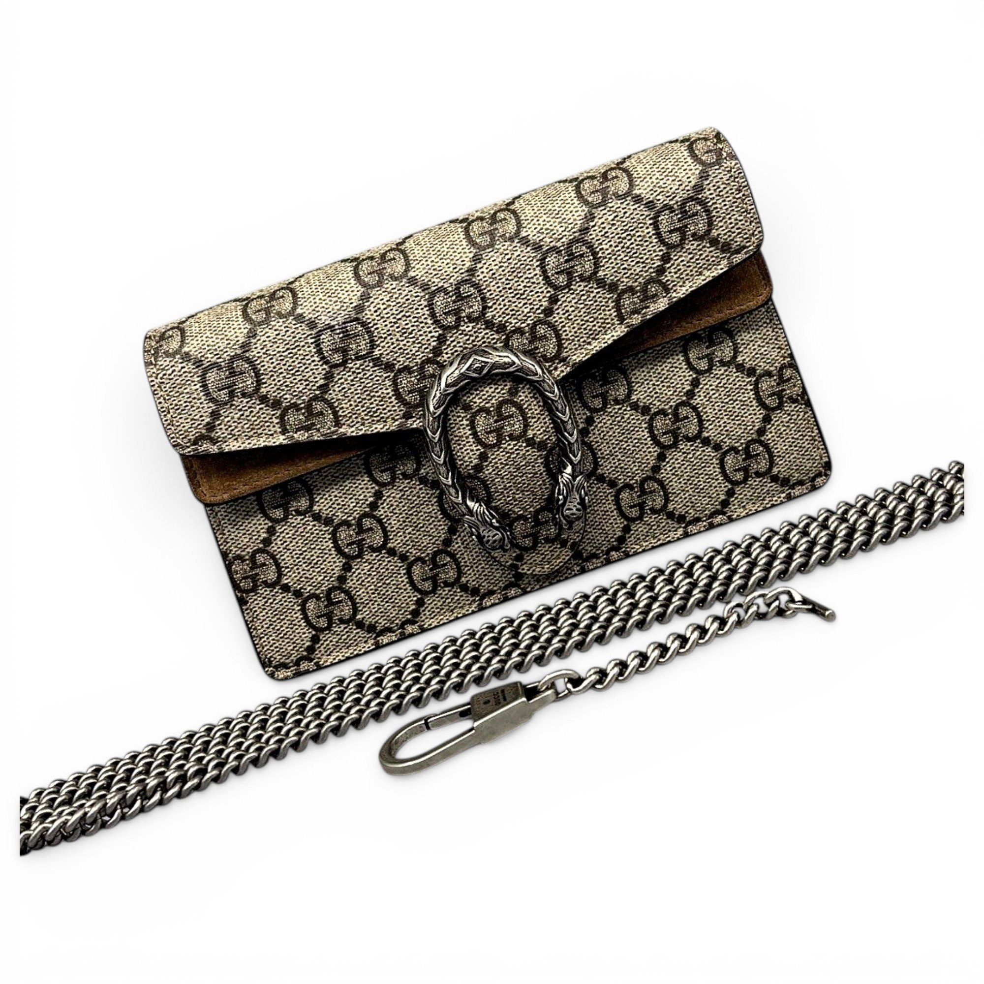 Dionysus Super Mini leather handbag