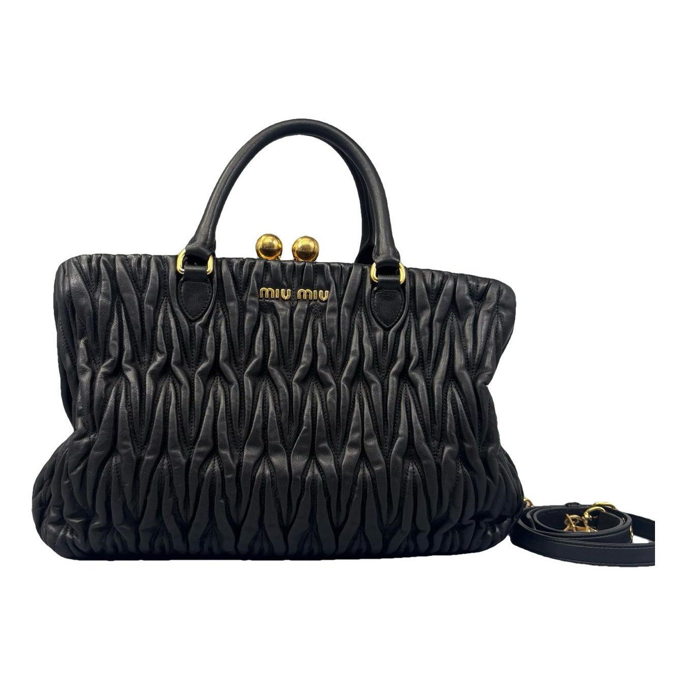 Leather handbag