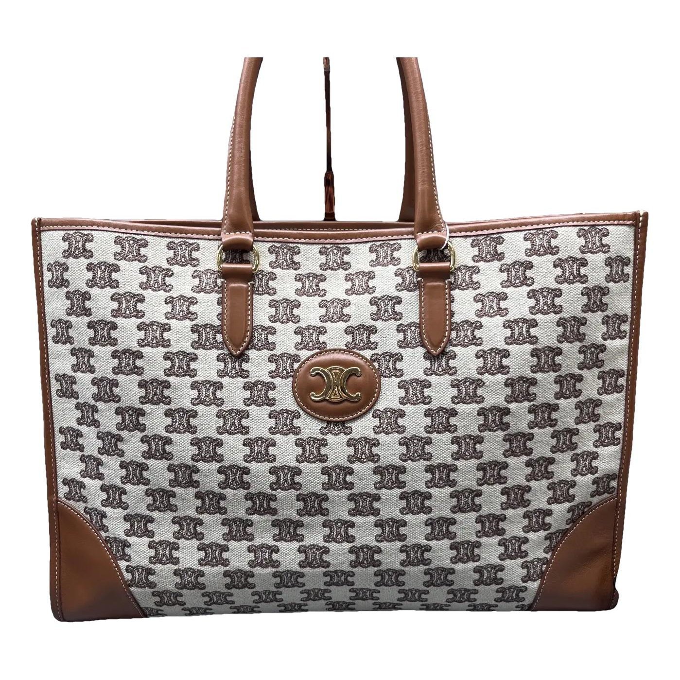 Cabas Horizotal leather handbag