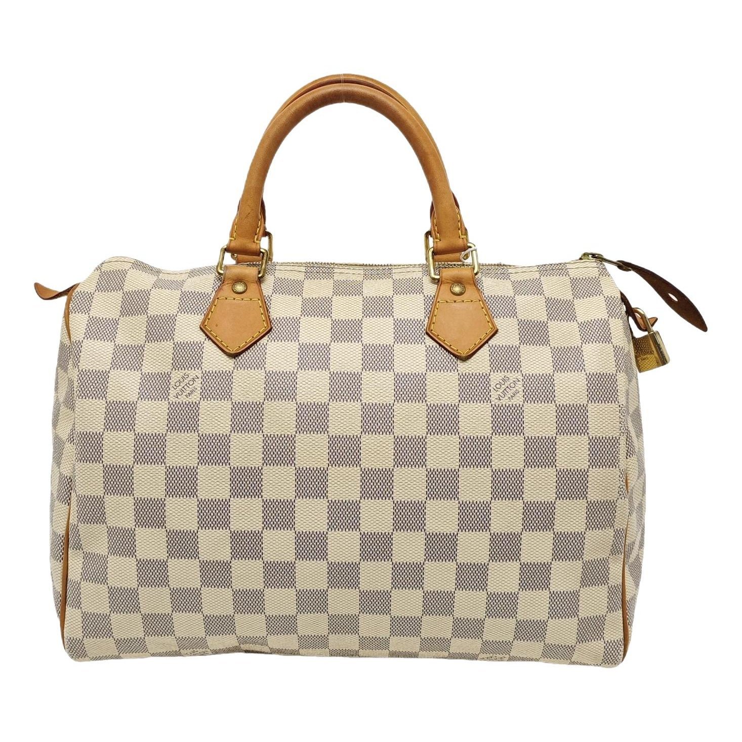 Nano Speedy / Mini HL leather handbag