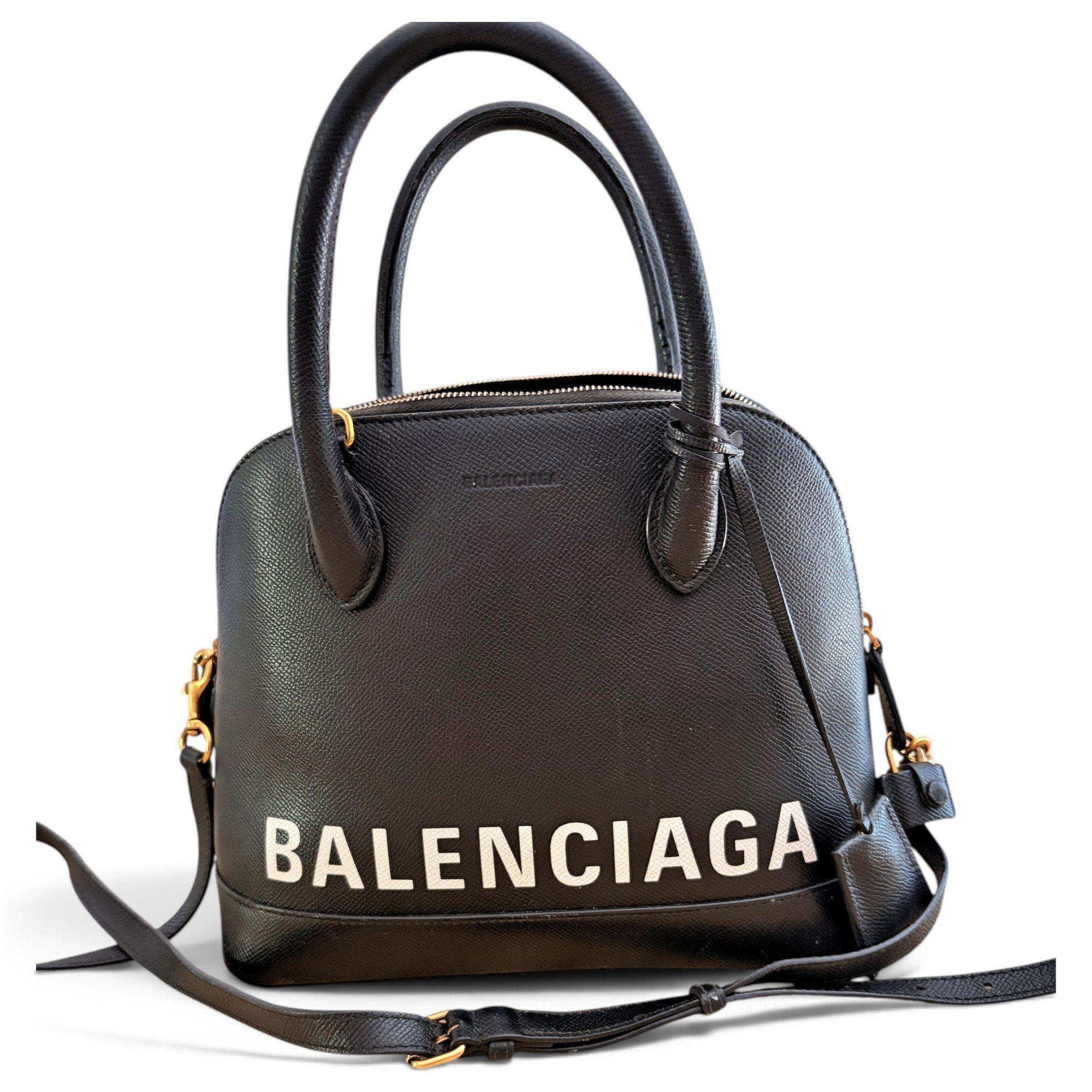 Ville Top Handle leather handbag