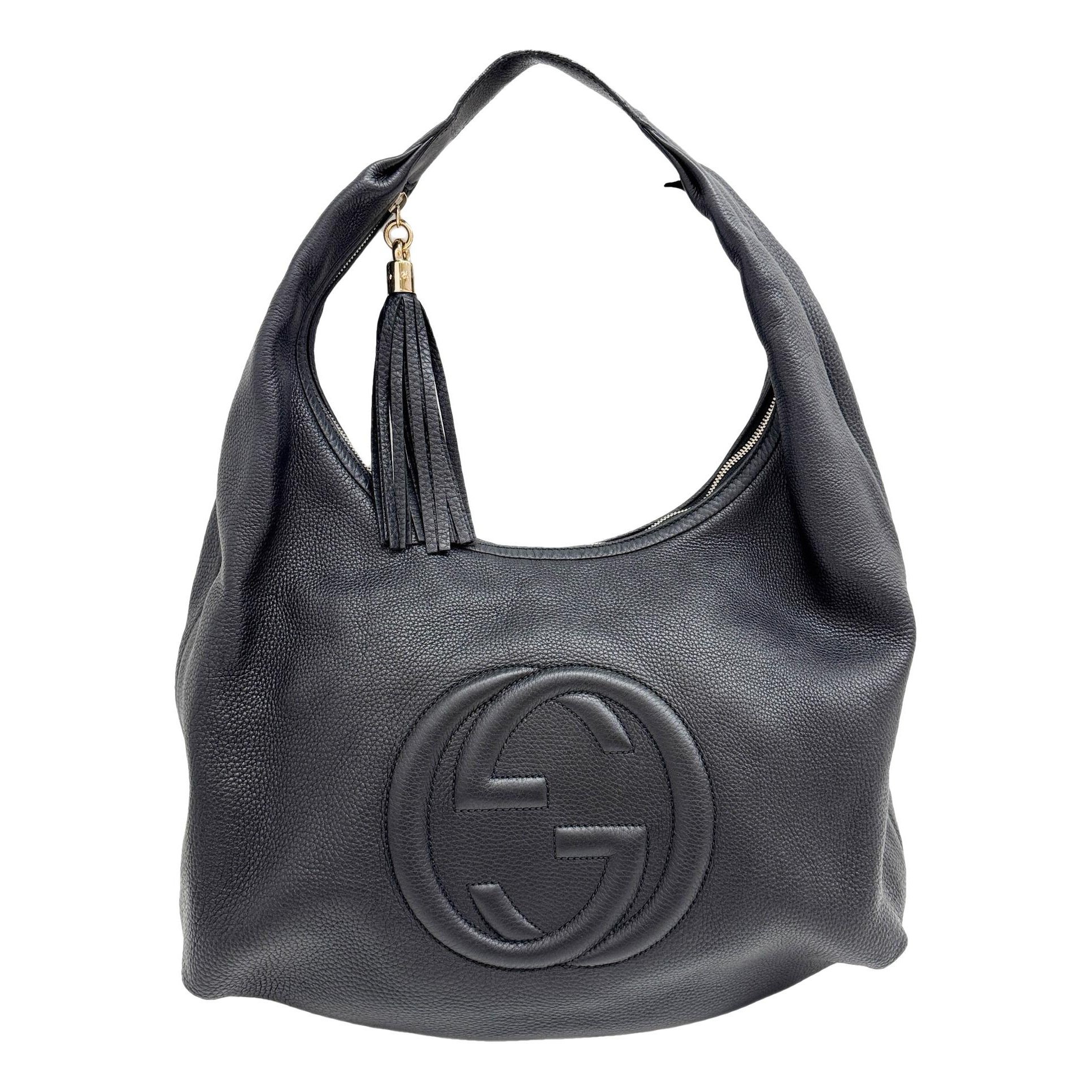 Soho Round leather handbag
