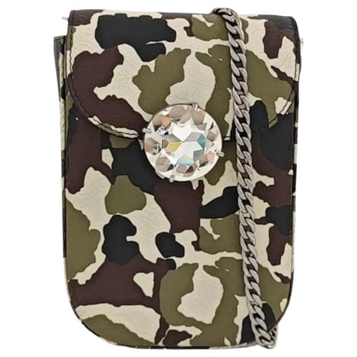 Leather crossbody bag