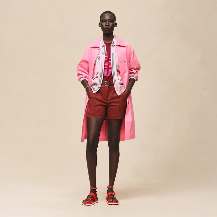 Rose Bonbon Harness Coat