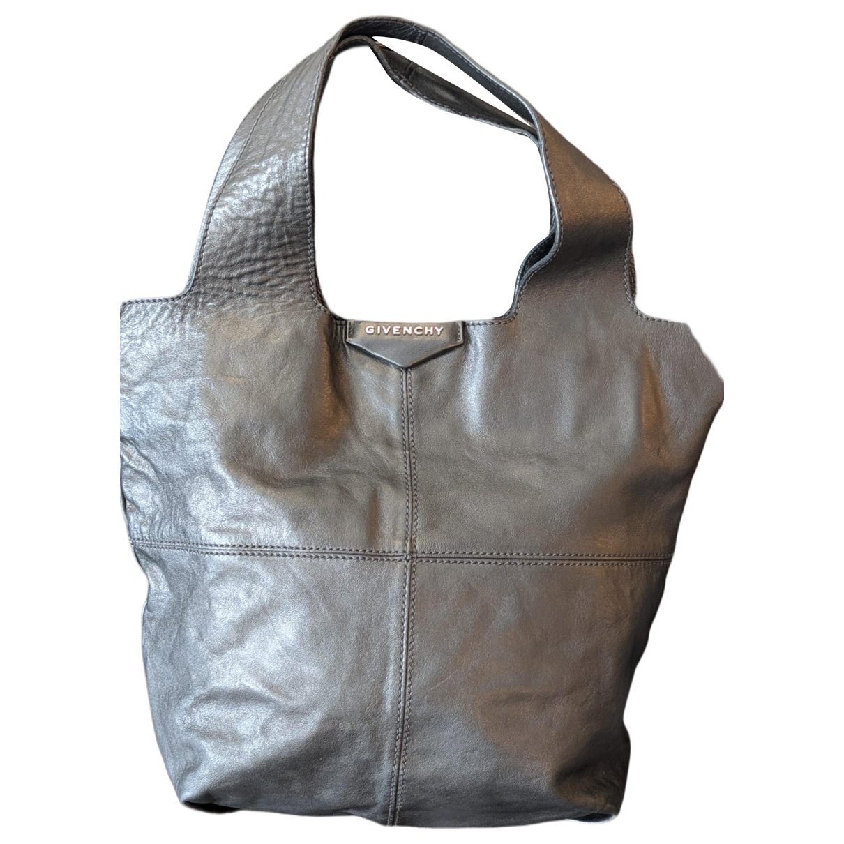 Georges V leather handbag