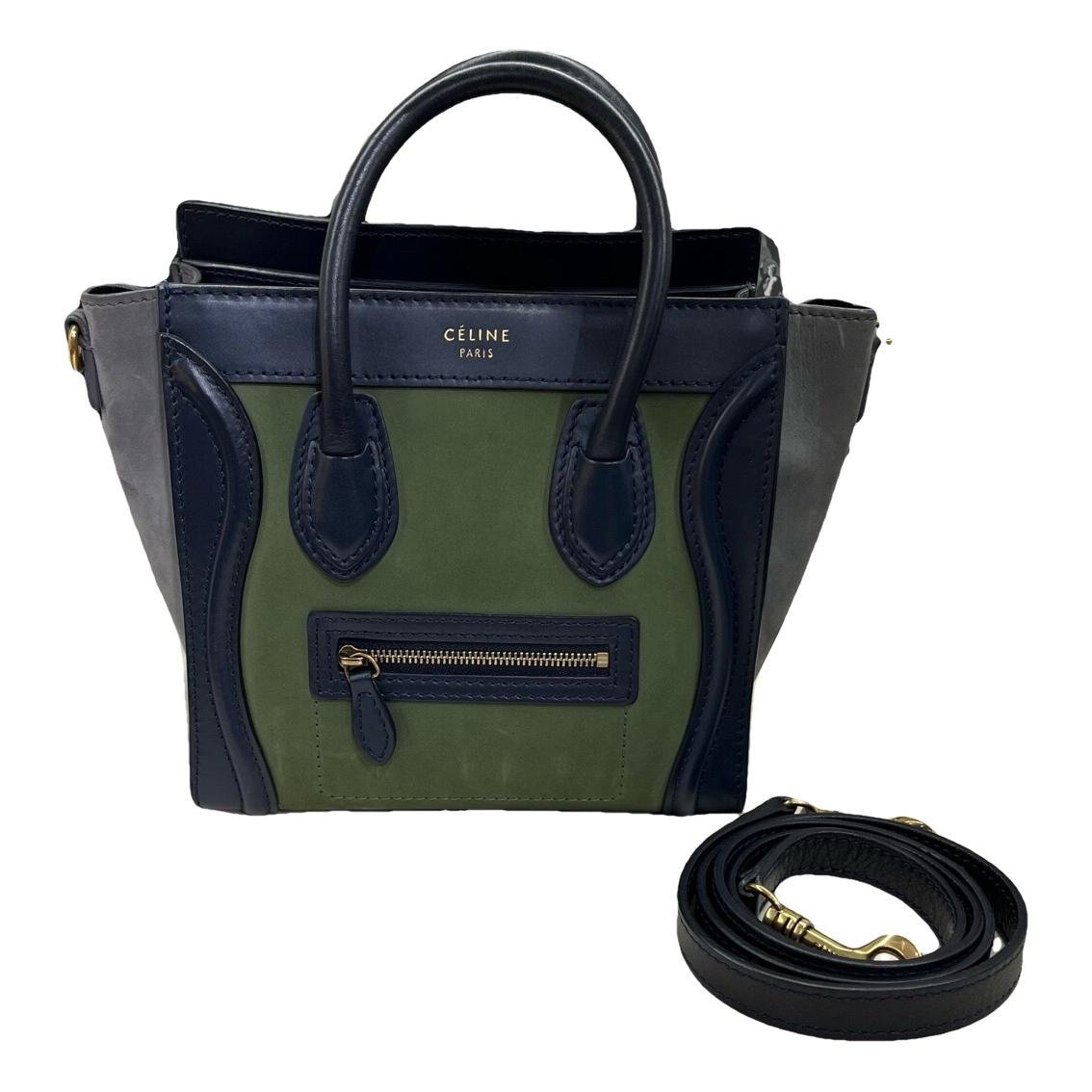 Luggage leather handbag